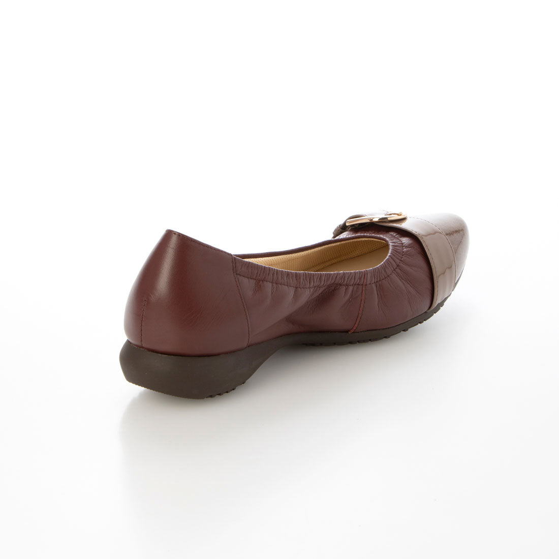 ヒミコ 卑弥呼 〈24AW新色〉【撥水レザー】バックルスニーカーパンプス/643104