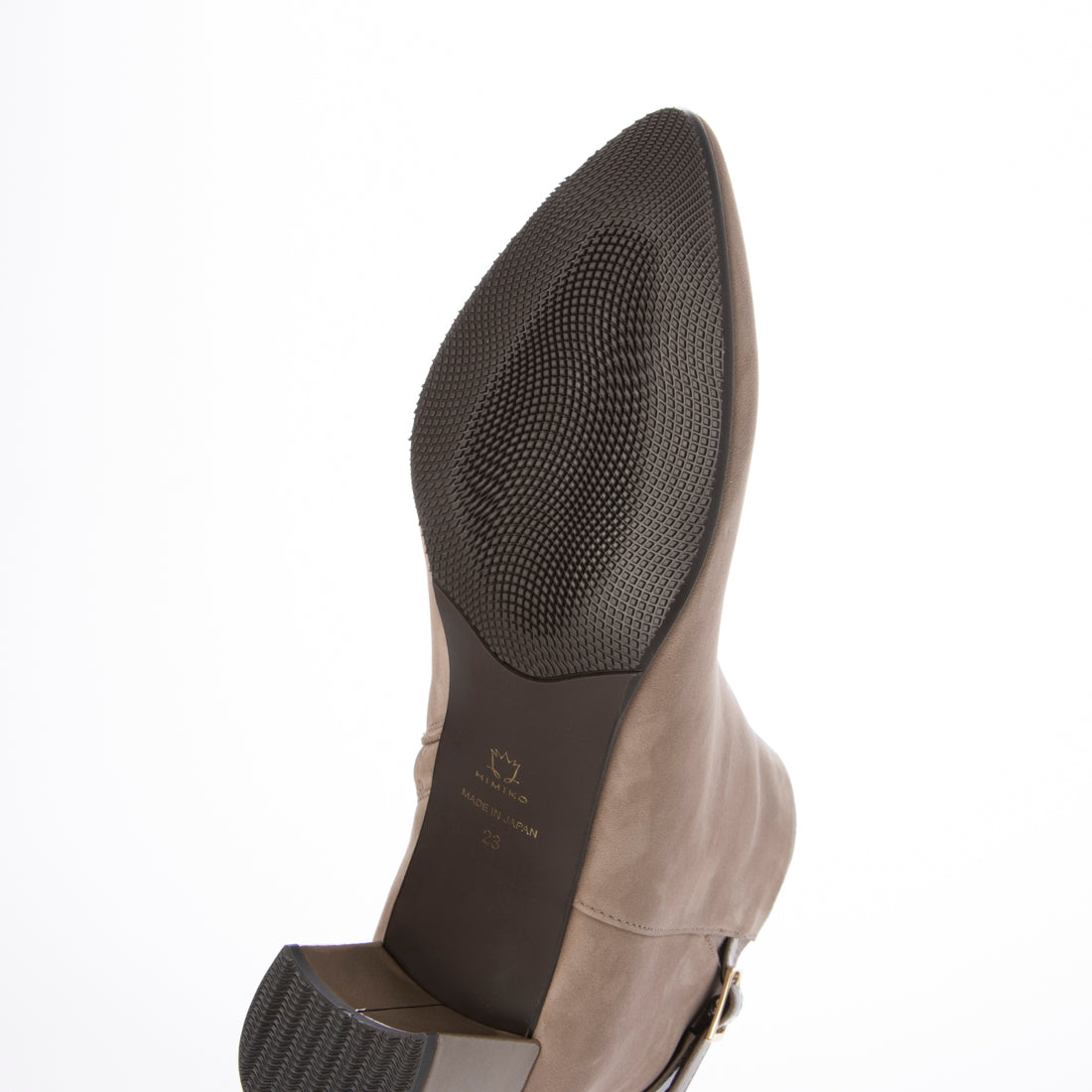 ヒミコ 卑弥呼 5.5cmヒールベルトデザインブーツ/643402 (ベージュ) ベージュ