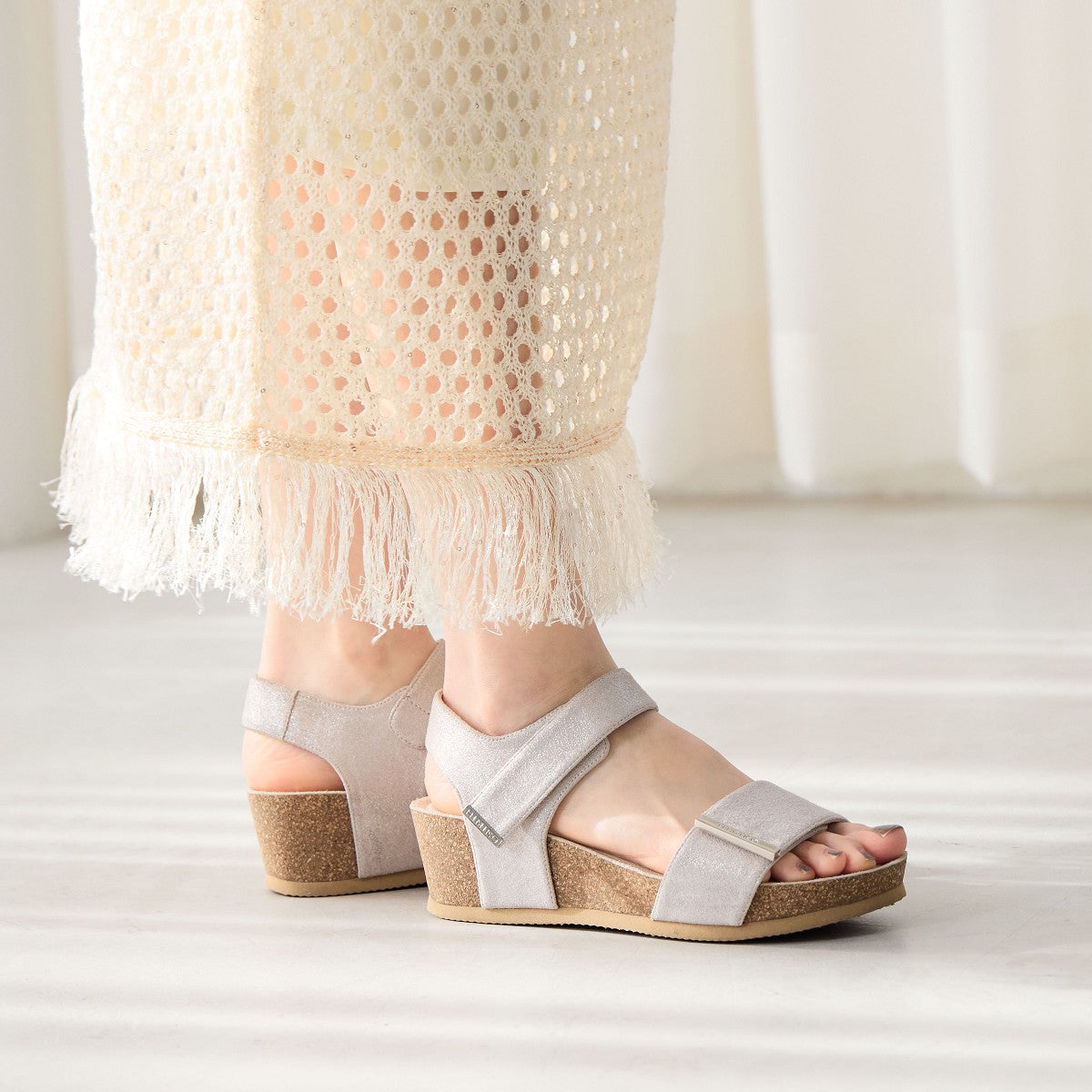 ヒミコ 卑弥呼 メタルパーツスポーツサンダル/651203 (キャメル) キャメル