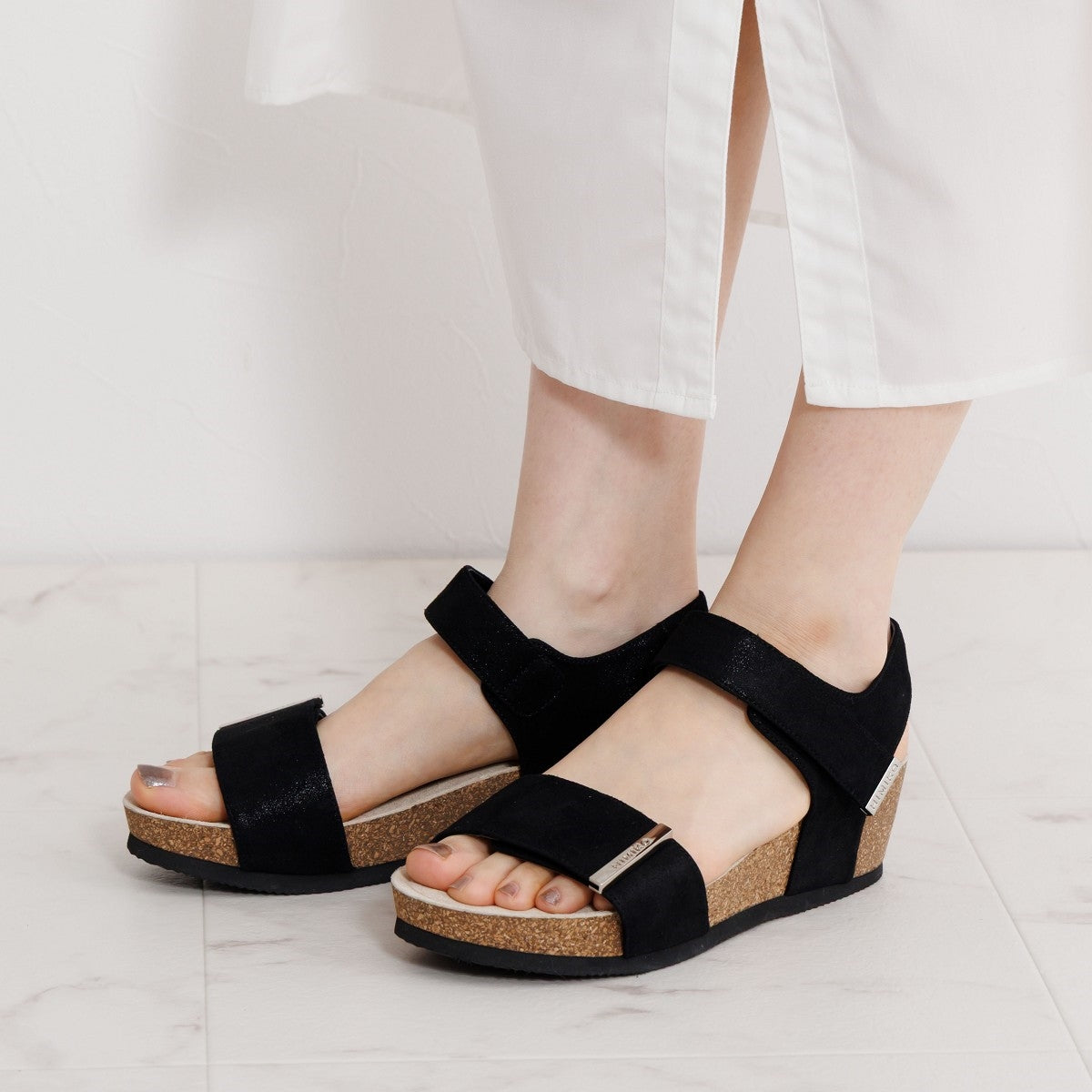 ヒミコ 卑弥呼 メタルパーツスポーツサンダル/651203 (キャメル) キャメル