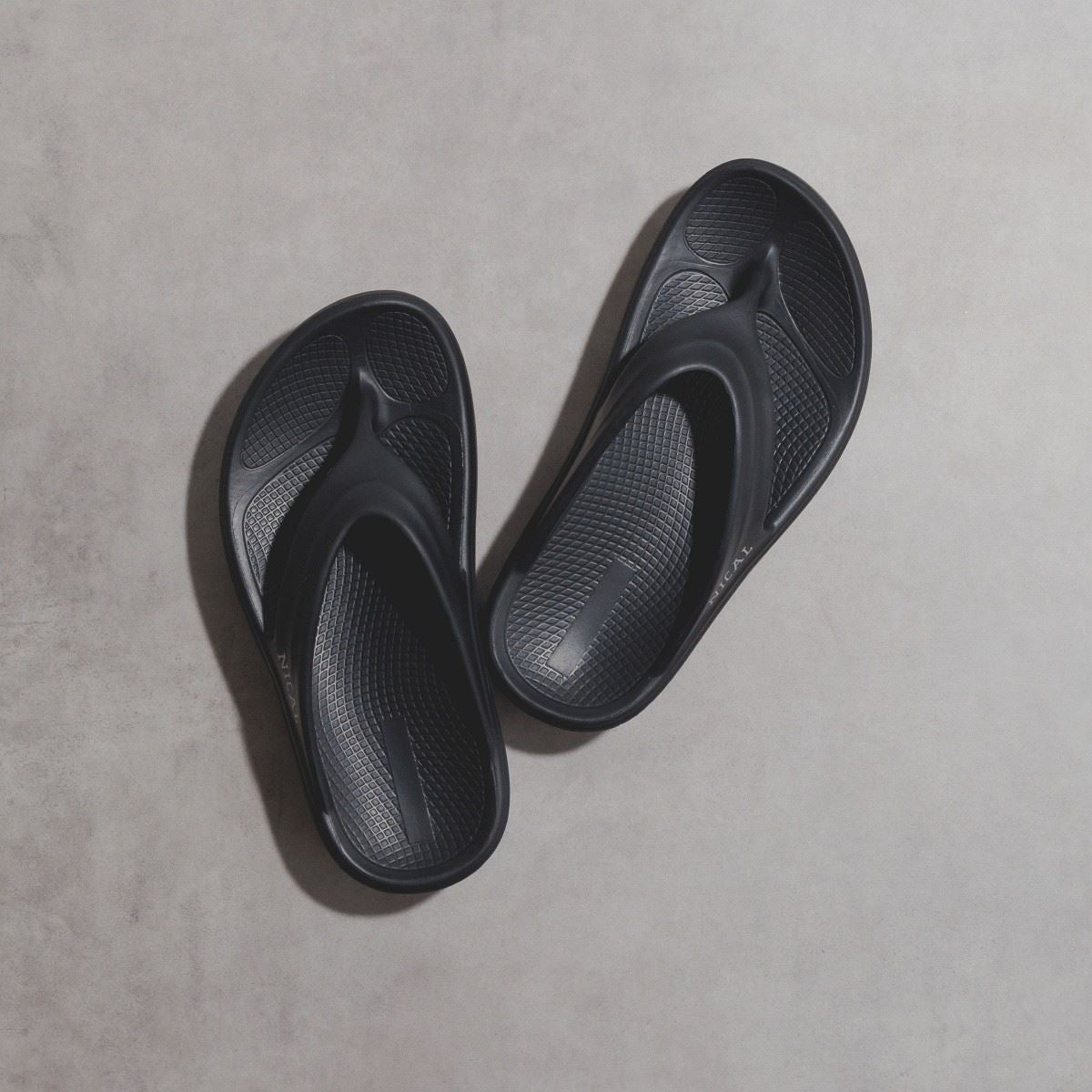 ヒミコ 卑弥呼 【NICAL】リカバリートングサンダル/554209 (ブラック) ブラック