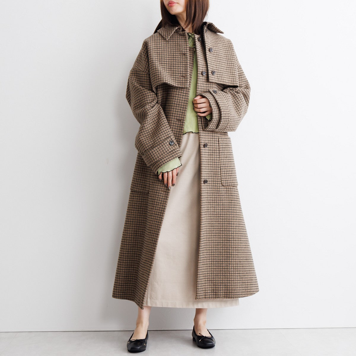 ヒミコ 卑弥呼 バレエパンプス/651307 (ベージュ/C) ベージュ/C