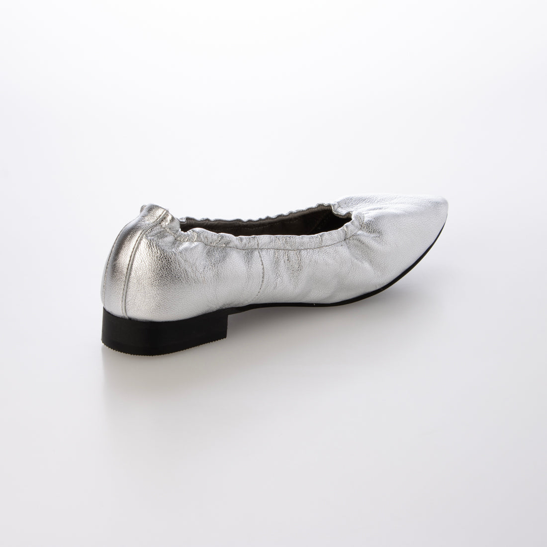 ヒミコ 卑弥呼 シャーリングフラットパンプス/651302 (シルバー) シルバー