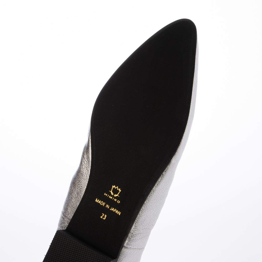 ヒミコ 卑弥呼 シャーリングフラットパンプス/651302 (シルバー) シルバー