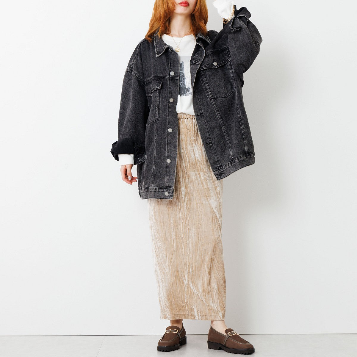 ヒミコ 卑弥呼 トラックソールスクエアバックルローファー/651321 (ブラウン) ブラウン