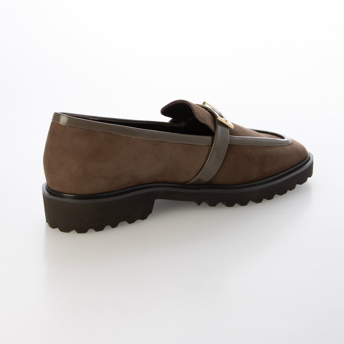 ヒミコ 卑弥呼 トラックソールスクエアバックルローファー/651321 (ブラウン) ブラウン