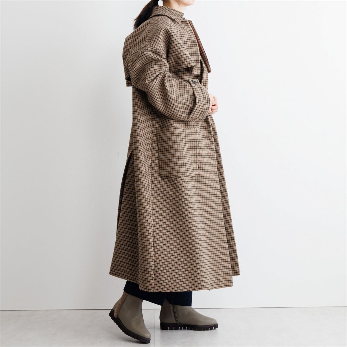 ヒミコ 卑弥呼 ウェーブソールボアブーツ/651416 (カーキ) カーキ