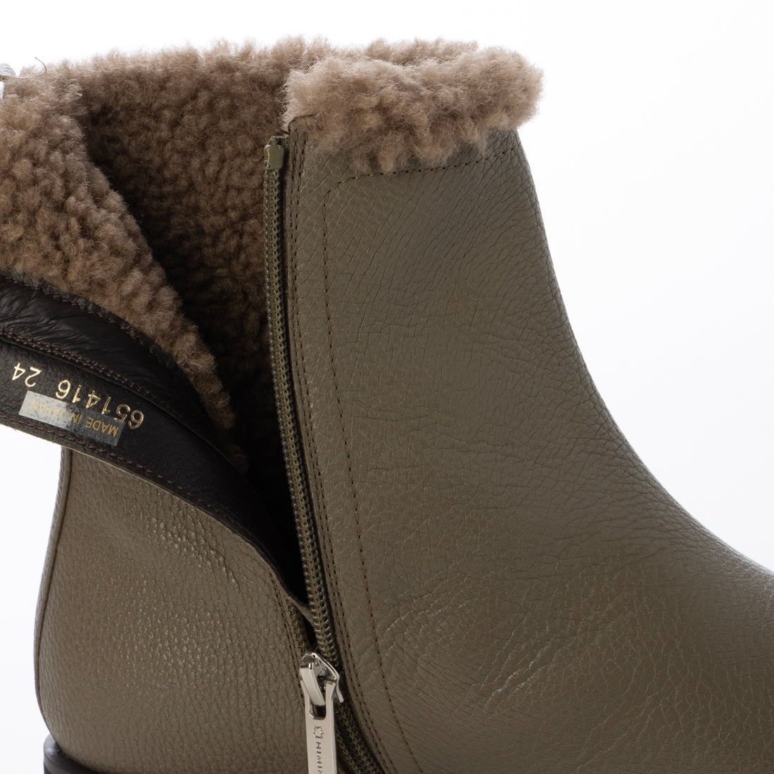 ヒミコ 卑弥呼 ウェーブソールボアブーツ/651416 (カーキ) カーキ