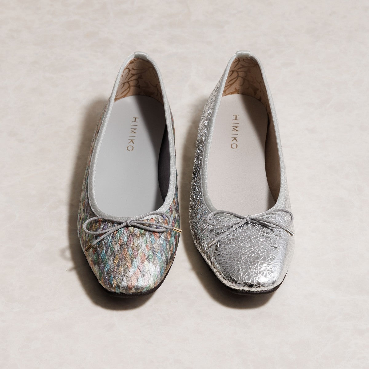 ヒミコ 卑弥呼 バレエパンプス/651307 (シルバー) シルバー