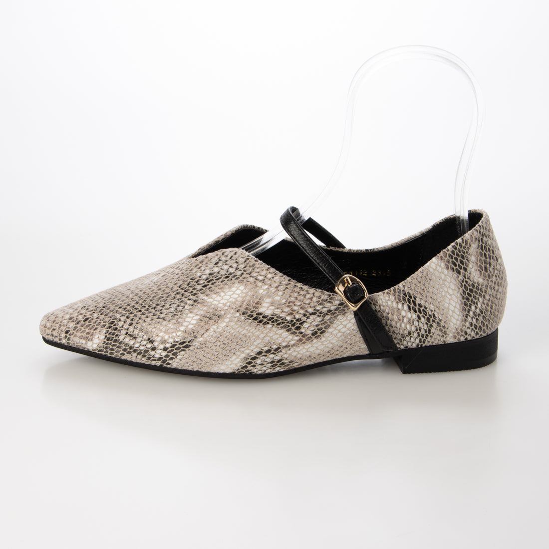 ヒミコ 卑弥呼 ハイバンプストラップフラットシューズ (グレー/C) グレー/C