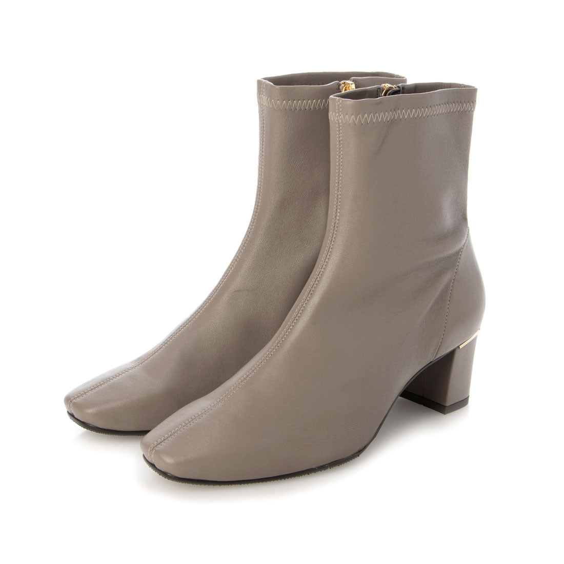 ヒミコ 卑弥呼 シープレザーストレッチブーツ/621404 (グレー) グレ-