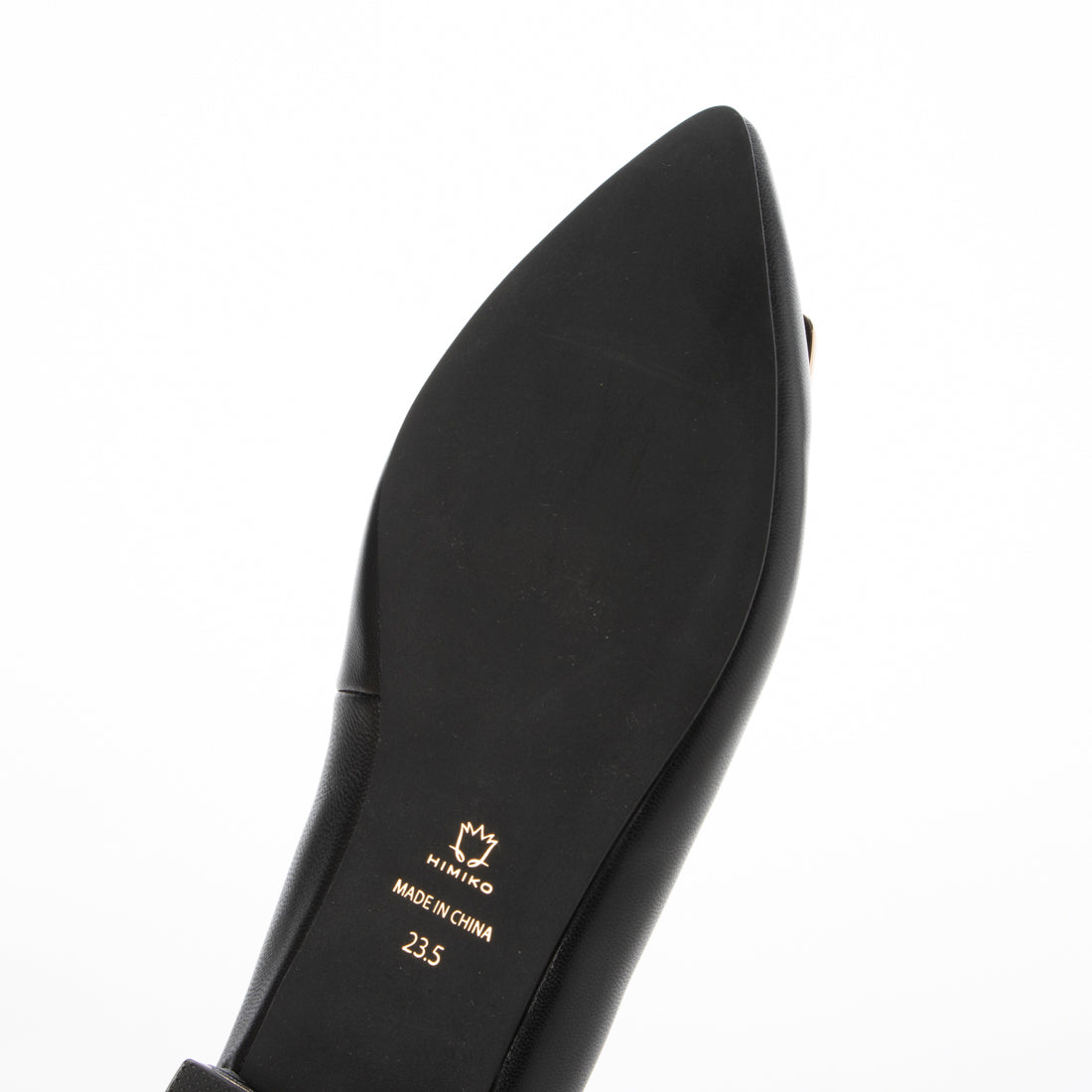 ヒミコ 卑弥呼 【WEB限定デザイン】<本革>バックルデザインローヒールパンプス/631151