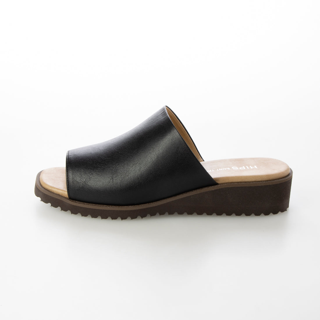 ヒップス HIPS 軽量レザーミュール (ブラック) ブラック