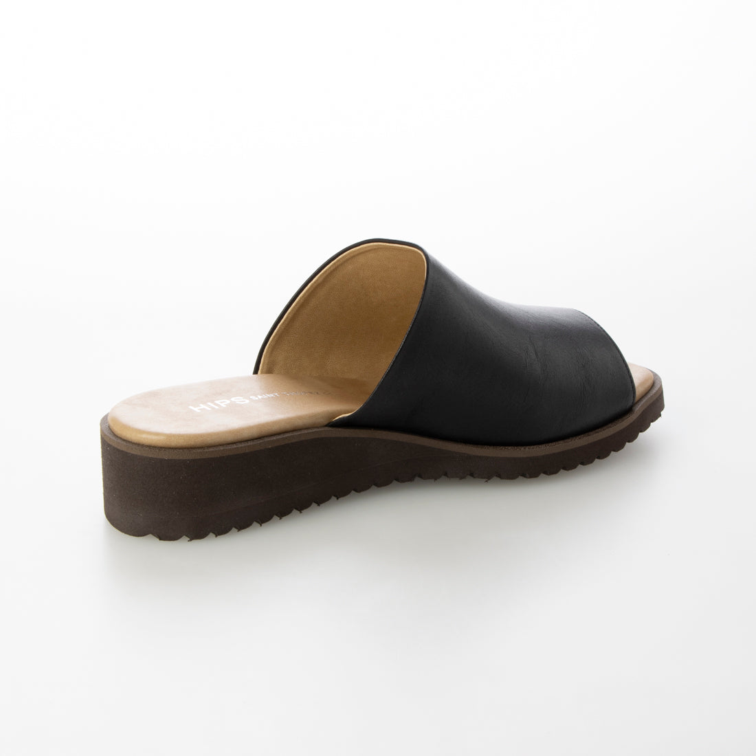 ヒップス HIPS 軽量レザーミュール (ブラック) ブラック