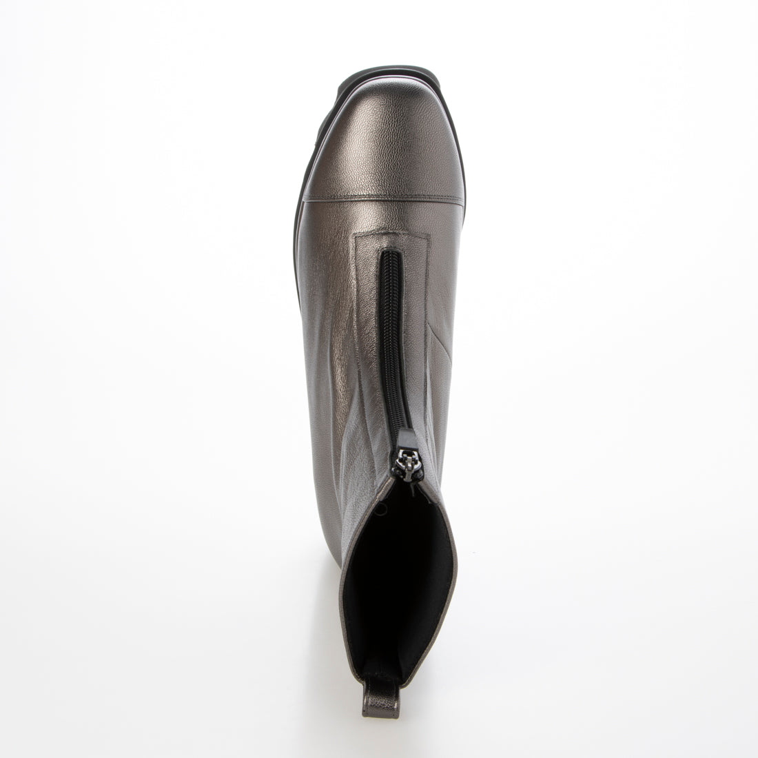 ヒルズアヴェニュー HILLS AVENUE フロントジップショートブーツ