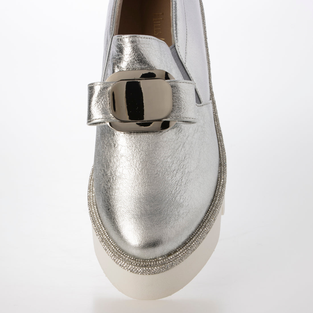 ヒルズアヴェニュー HILLS AVENUE エミリー スリッポン (シルバー) シルバー