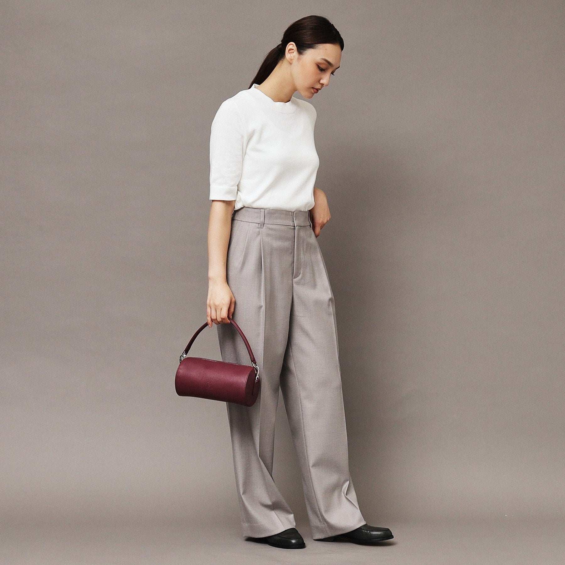 ヒロフ HIROFU 【プリマCMH】 レザーハンドバッグ 2WAY S 本革 ミニバッグ (ジャズ(464)) ジャズ(464)