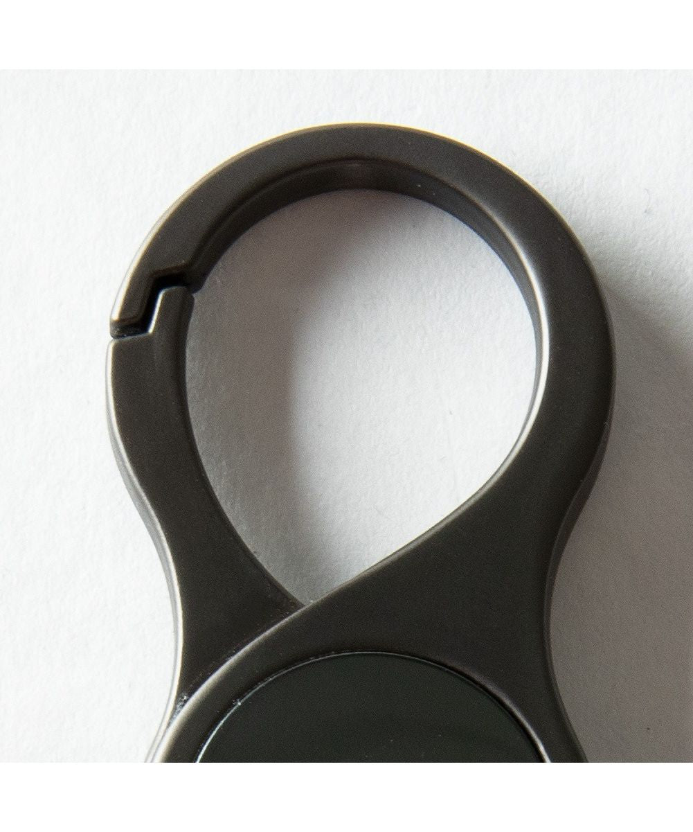 ジェネレス GENELESS キーホルダー メンズ キーリング 鍵 カラビナ 鍵ホルダー シンプル メタリック ダブルリング モノトーン