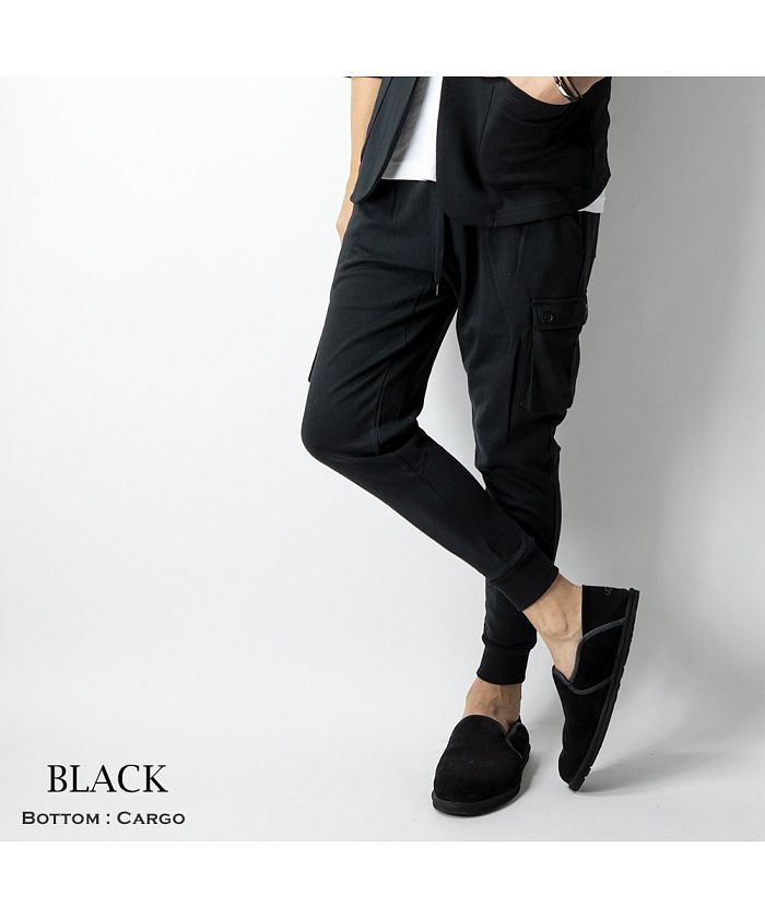 ジェネレス GENELESS スウェットパンツ メンズ パンツ ストレッチ ボトムス ジョガーパンツ テーパードパンツ スリム スウェット