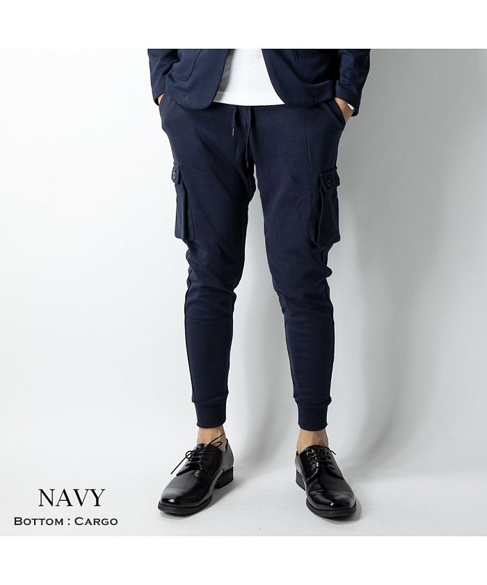 ジェネレス GENELESS スウェットパンツ メンズ パンツ ストレッチ ボトムス ジョガーパンツ テーパードパンツ スリム スウェット