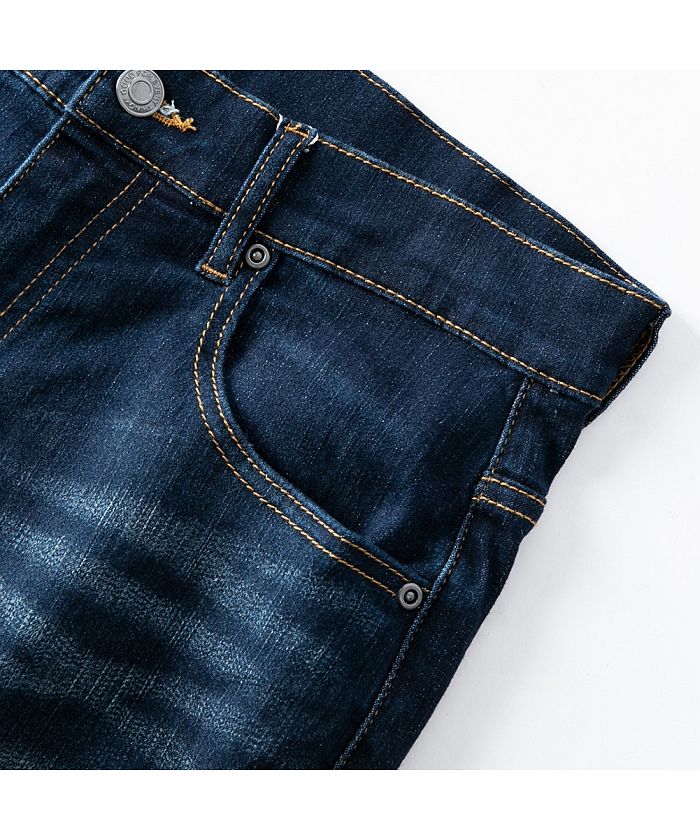 GENELESS Contact Cool Men's Pants Denim Cool Bottom Super Stretch Cool Ankle Pants Stretch Pants