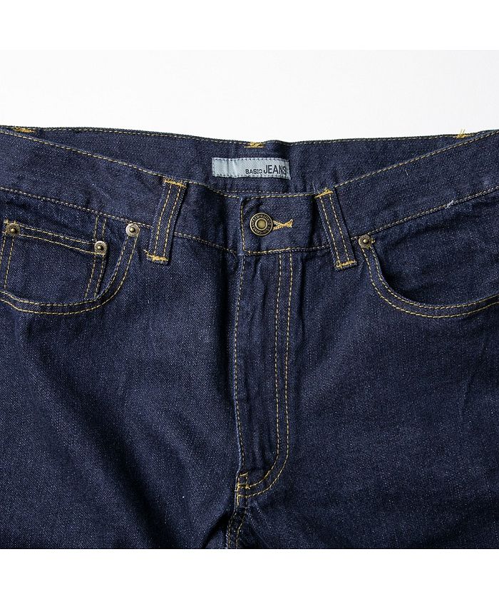 ジェネレス GENELESS デニムパンツ ジーンズ メンズ ストレート レギュラー 綿100% コットン ボトムス ジーパン オールシーズン