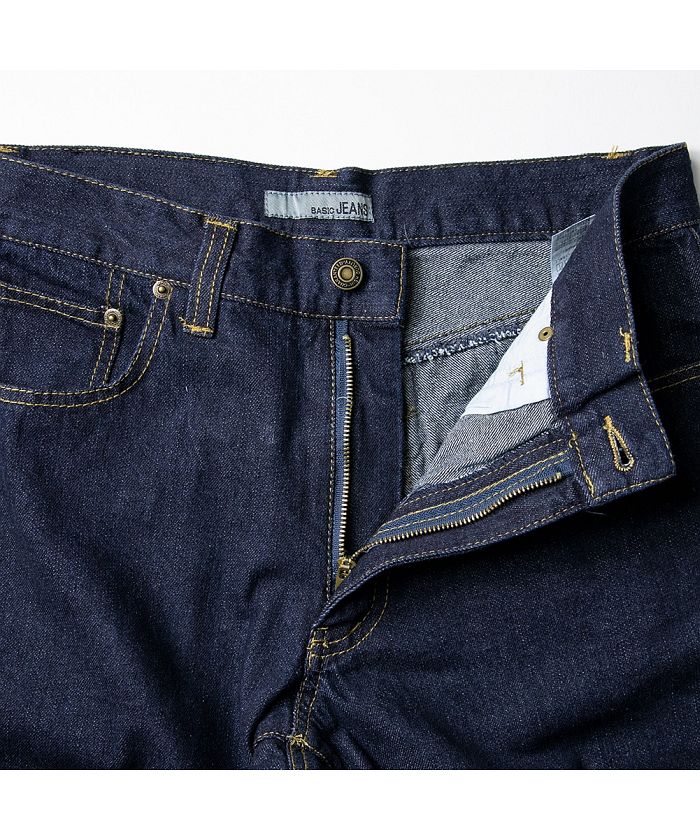 ジェネレス GENELESS デニムパンツ ジーンズ メンズ ストレート レギュラー 綿100% コットン ボトムス ジーパン オールシーズン