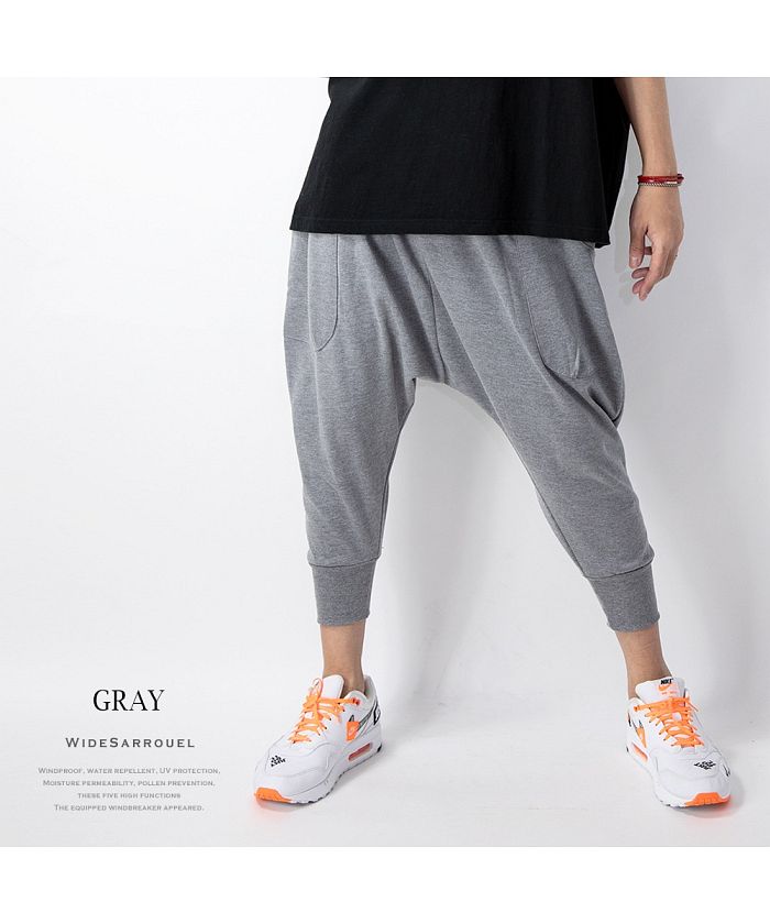 ジェネレス GENELESS スウェットパンツ メンズ バルーンパンツ スウェット パンツ ジョガーパンツ サルエル クロップド