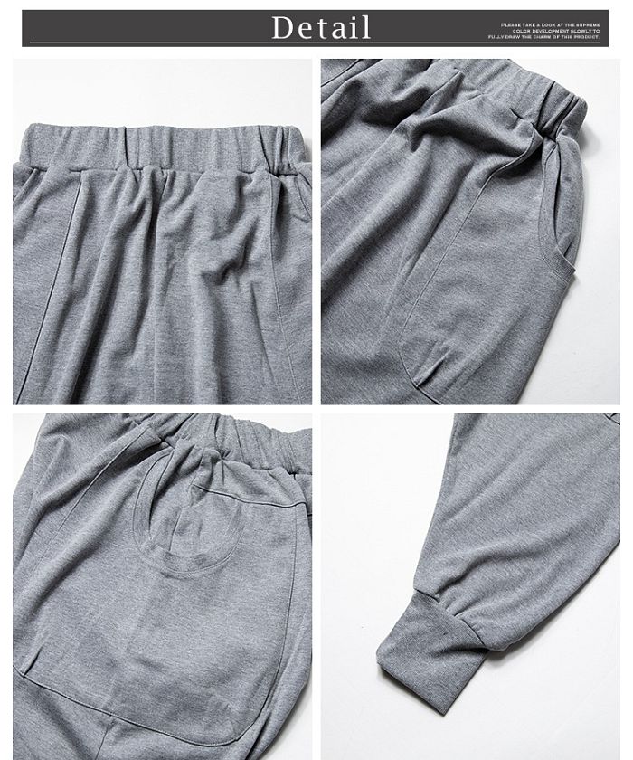 ジェネレス GENELESS スウェットパンツ メンズ バルーンパンツ スウェット パンツ ジョガーパンツ サルエル クロップド