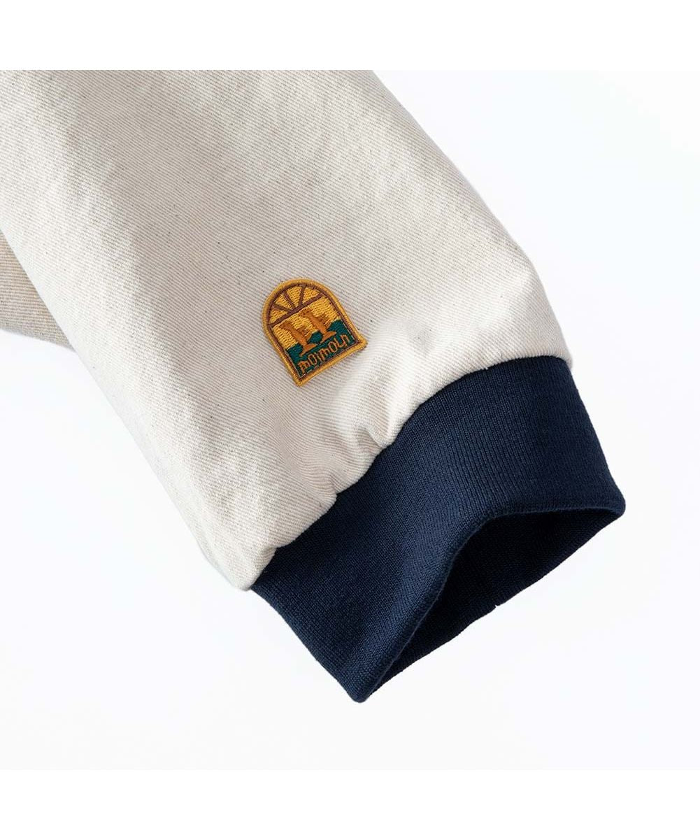 GENELESS Stadium Jacket Men's Denim Winter Oversized Loose Fit Color Block Denim Stadium Jacket Big Size Retro