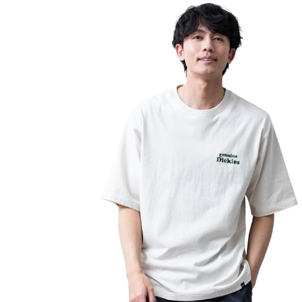 ジェネレス GENELESS 半袖 tシャツ メンズ ディッキーズ プリント ロゴ プリントtシャツ 春夏 GENUINE 大きいサイズ 夏 カットソー 綿 おしゃれ ブルー ストリート 半袖tシャツ (28.オフ/A) 28.オフ/A