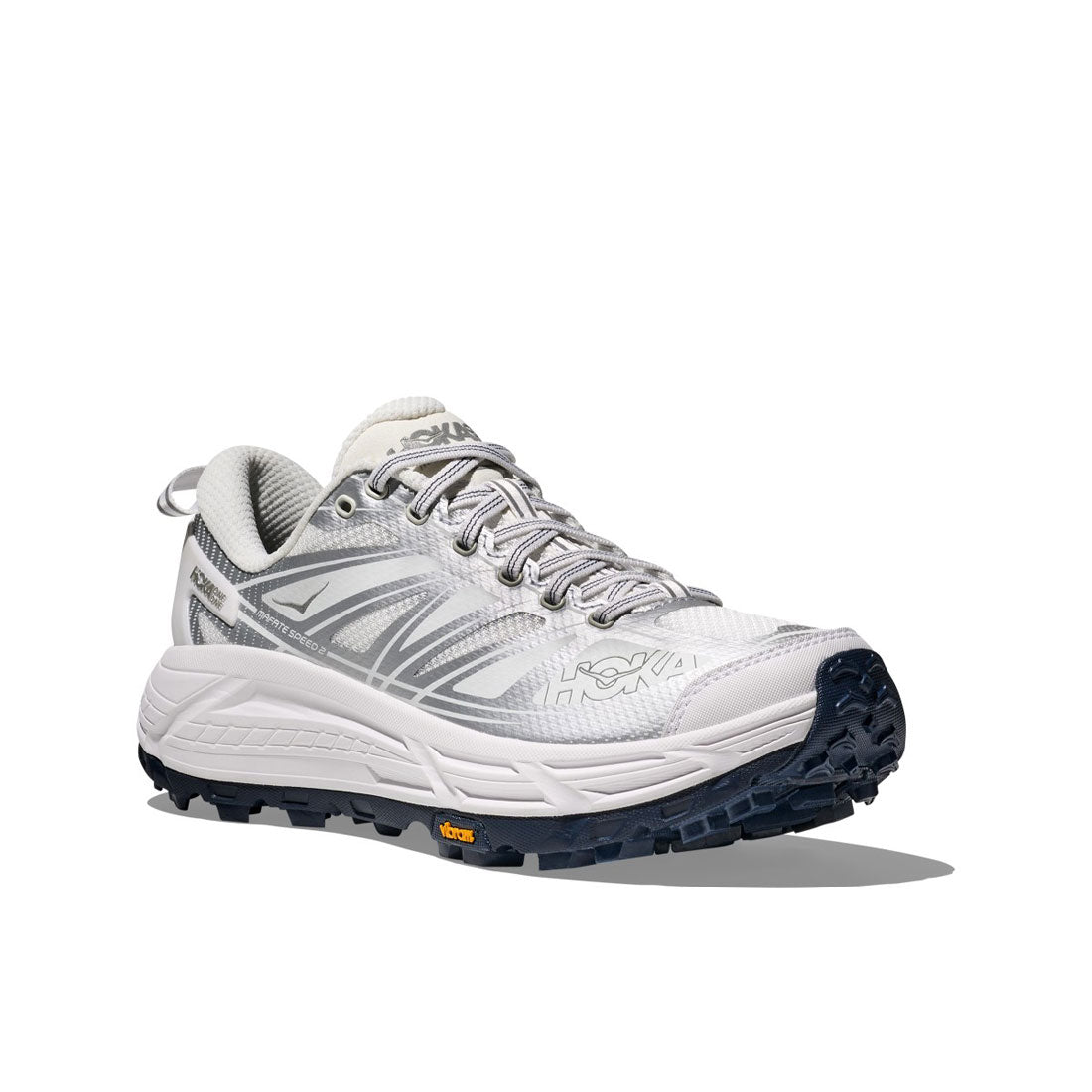 ホカ HOKA マファテ スピード 2(MAFATE SPEED 2) (WHITE/SILVER) WHITE/SILVER