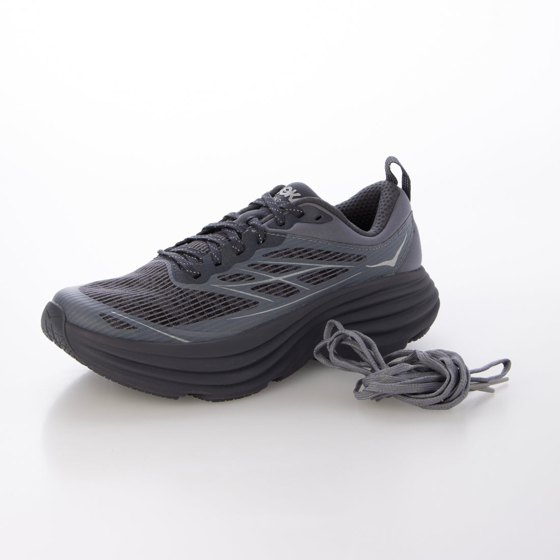 ホカ HOKA BONDI 8 TS CAGED (CHARCOAL GREY/GREY SKIES) CHARCOAL GREY/GREY SKIES