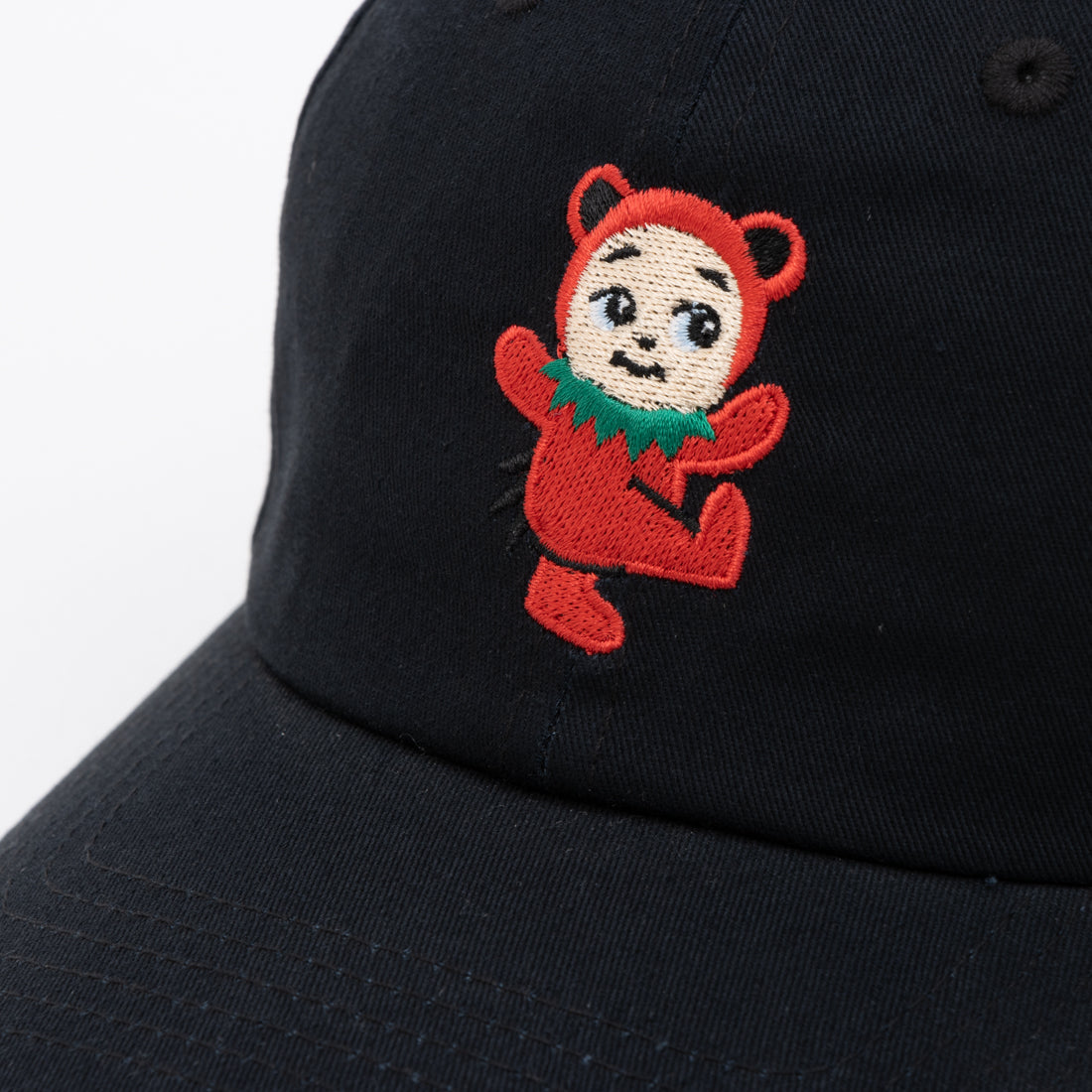 ホームゲーム HOMEGAME HOMEGAME - BABY DAD CAP BEAR BLACK/RED【HG241419】 (BLACK/RED) BLACK/RED
