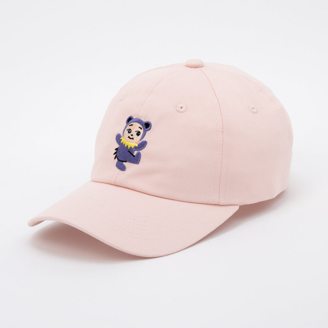 ホームゲーム HOMEGAME HOMEGAME - BABY DAD CAP BEAR PINK/PURPLE【HG241419】 (PINK/PURPLE) PINK/PURPLE