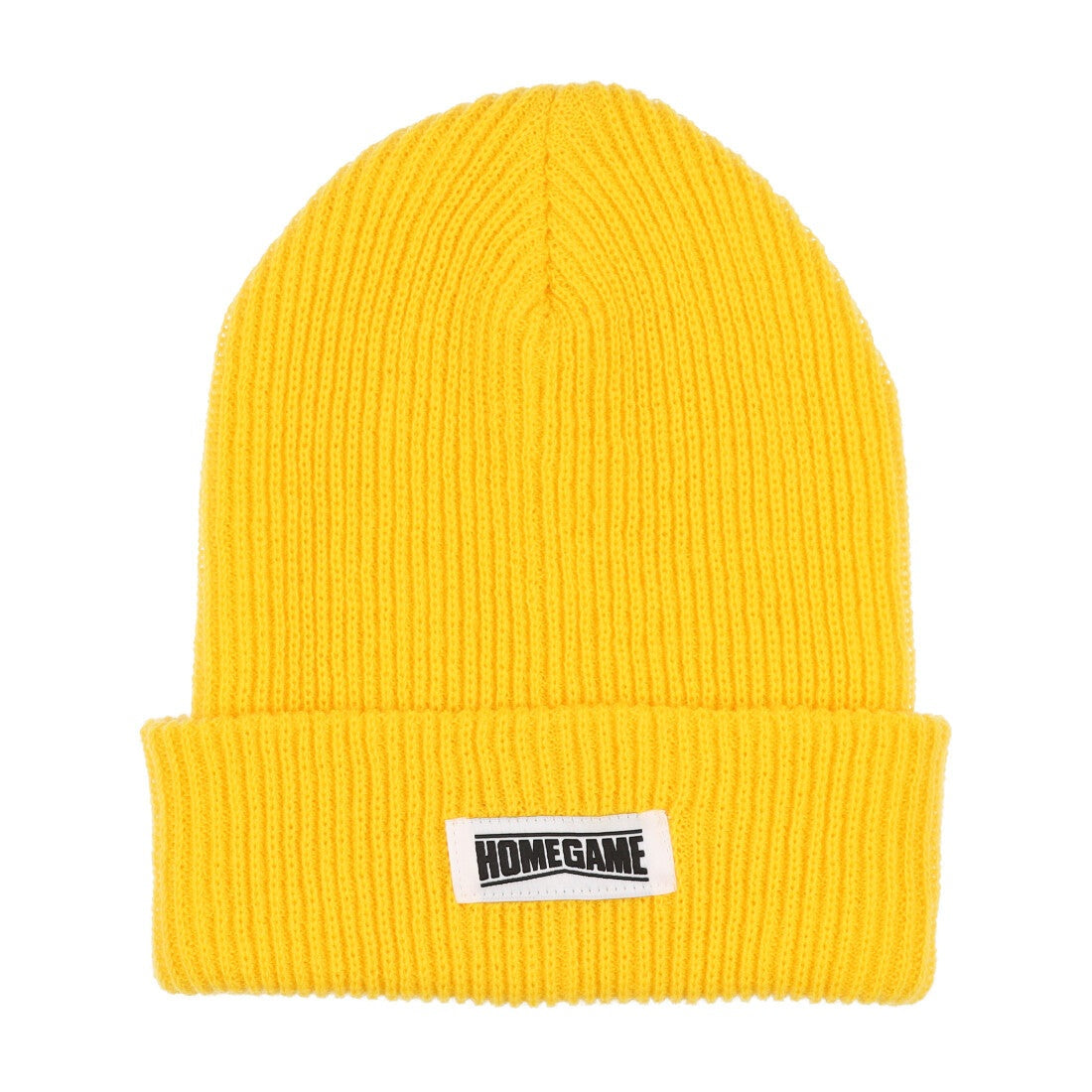 ホームゲーム HOMEGAME HOMEGAME - LONG BEANIE YELLOW【HG241402】 (YELLOW) YELLOW
