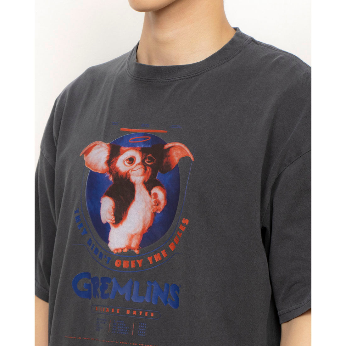 ホームゲーム HOMEGAME GREMLINS - VINTAGE TEE SUMI BLACK 【WNGL-ST02】 (ブラック) ブラック