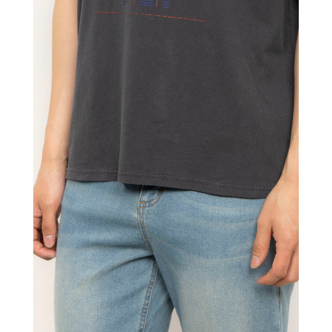 ホームゲーム HOMEGAME GREMLINS - VINTAGE TEE SUMI BLACK 【WNGL-ST02】 (ブラック) ブラック