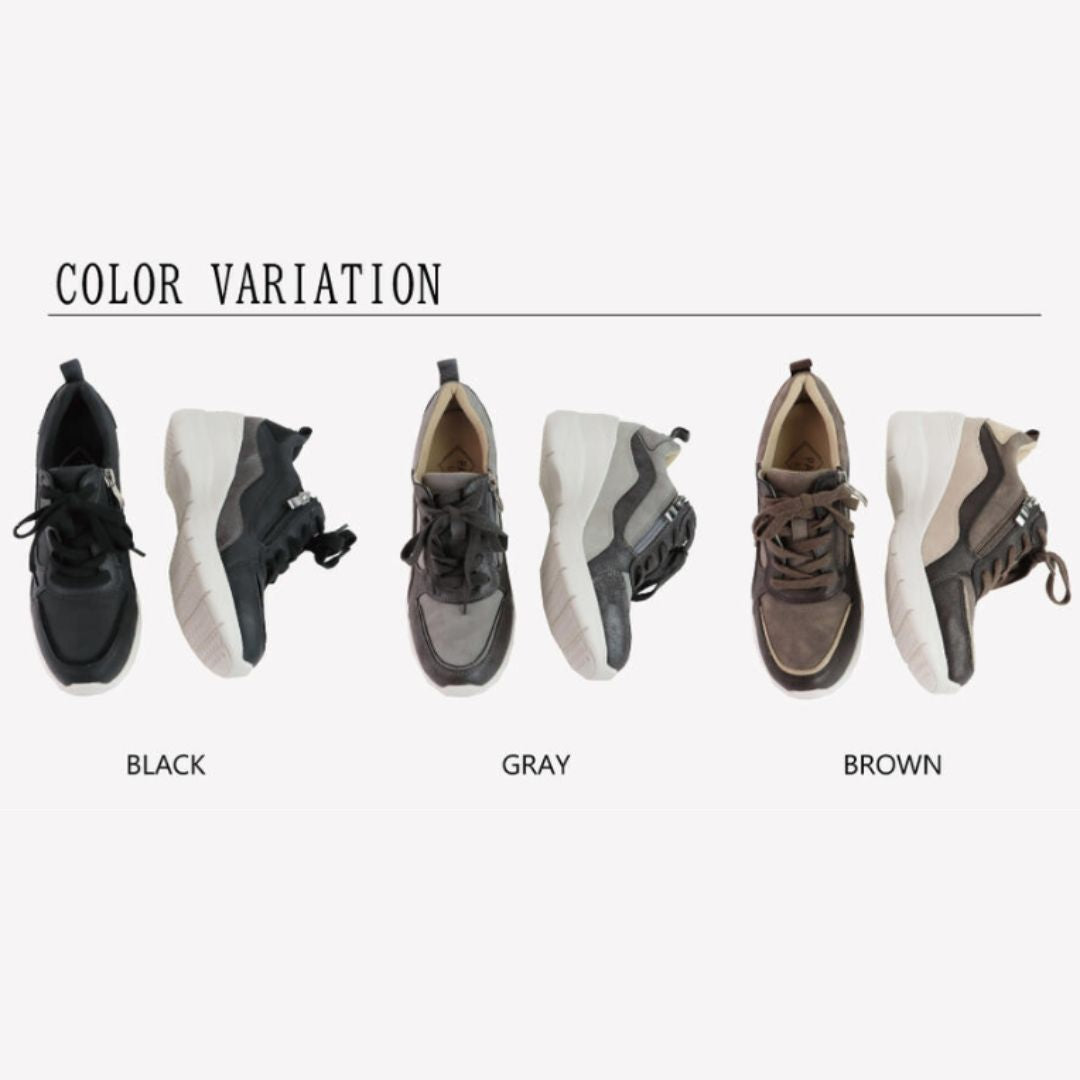 エイチエス HS ヒール アップ スニーカー