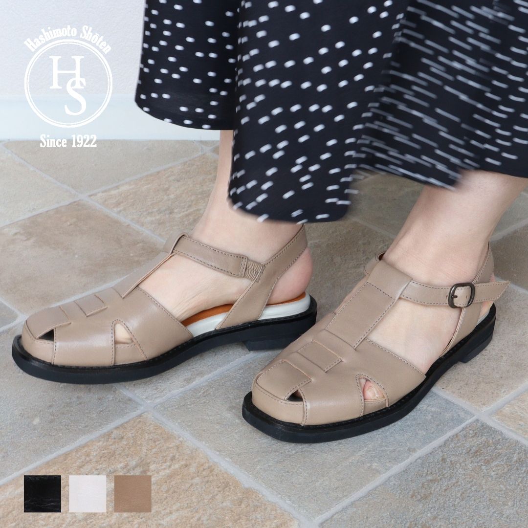 エイチエス HS レザー グルカ サンダル