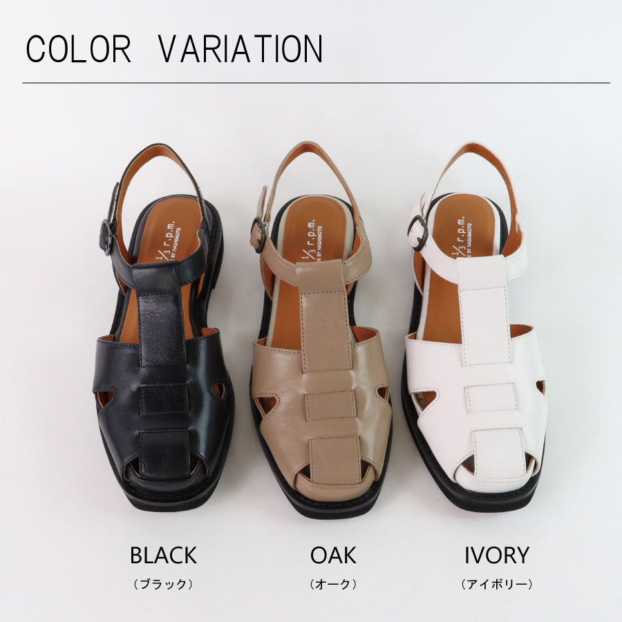 エイチエス HS レザー グルカ サンダル