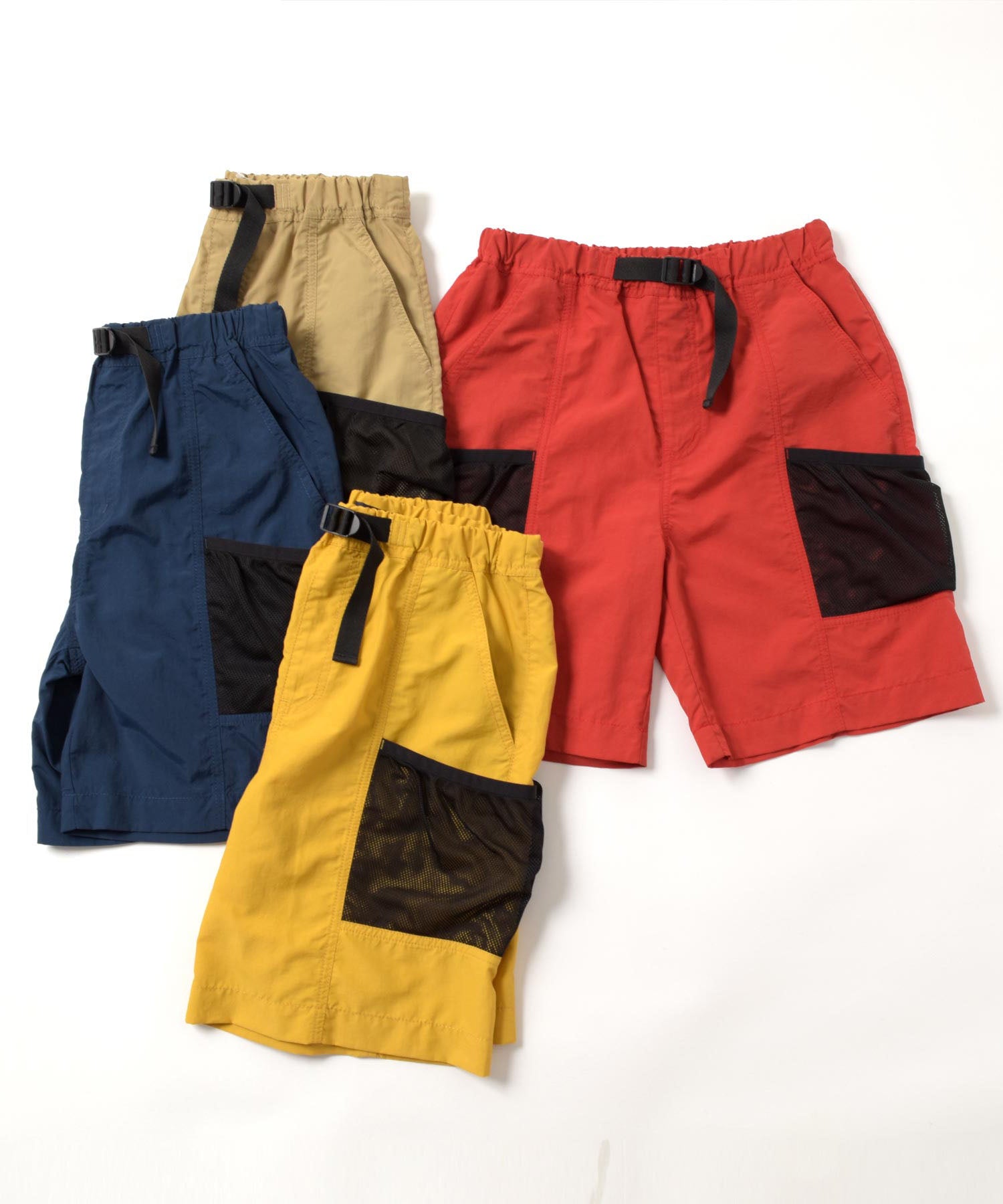 グラソス GLAZOS 【撥水】ナイロンワッシャー・ギアショートパンツ