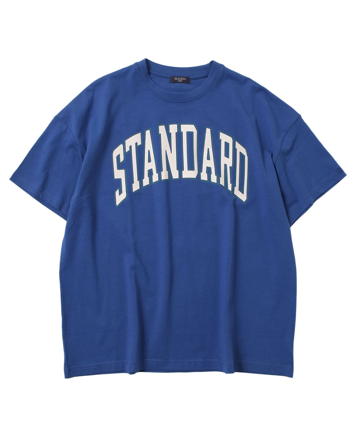 グラソス GLAZOS 【STREET】クラックロゴプリントビッグ半袖Tシャツ