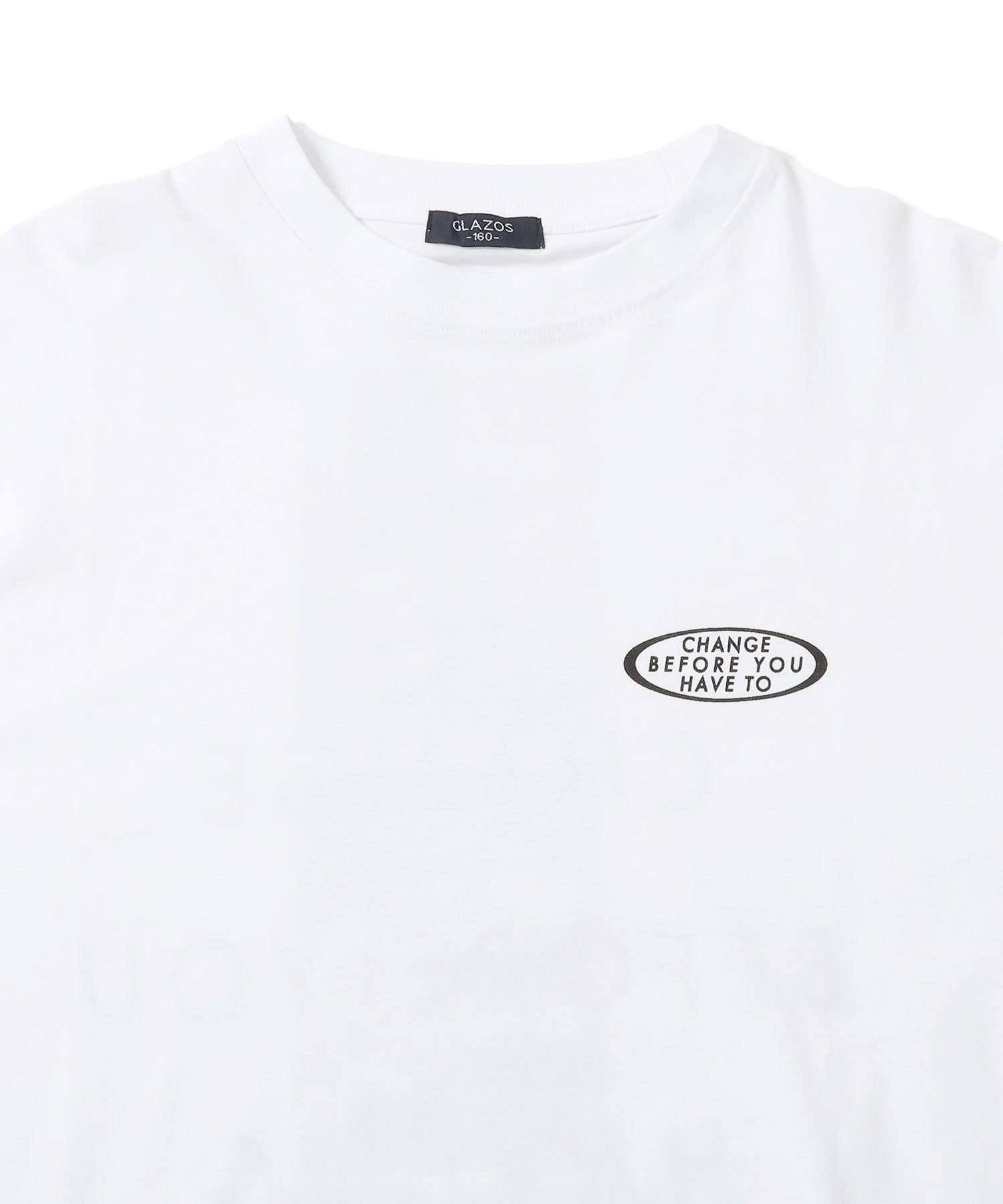 グラソス GLAZOS スリースクエアバックフォト長袖Tシャツ