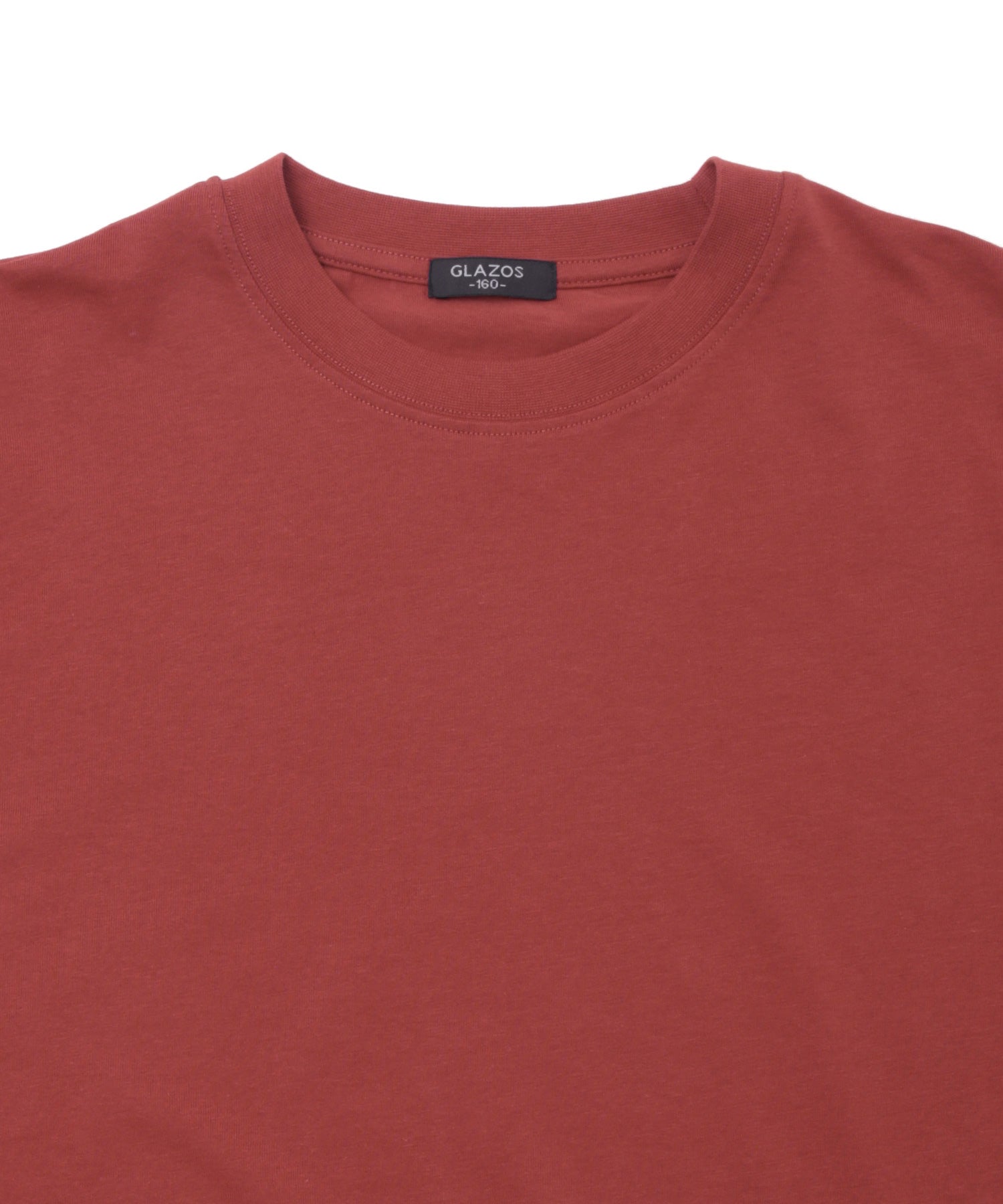 グラソス GLAZOS 【プチプラ】バック縦ロゴ長袖Tシャツ