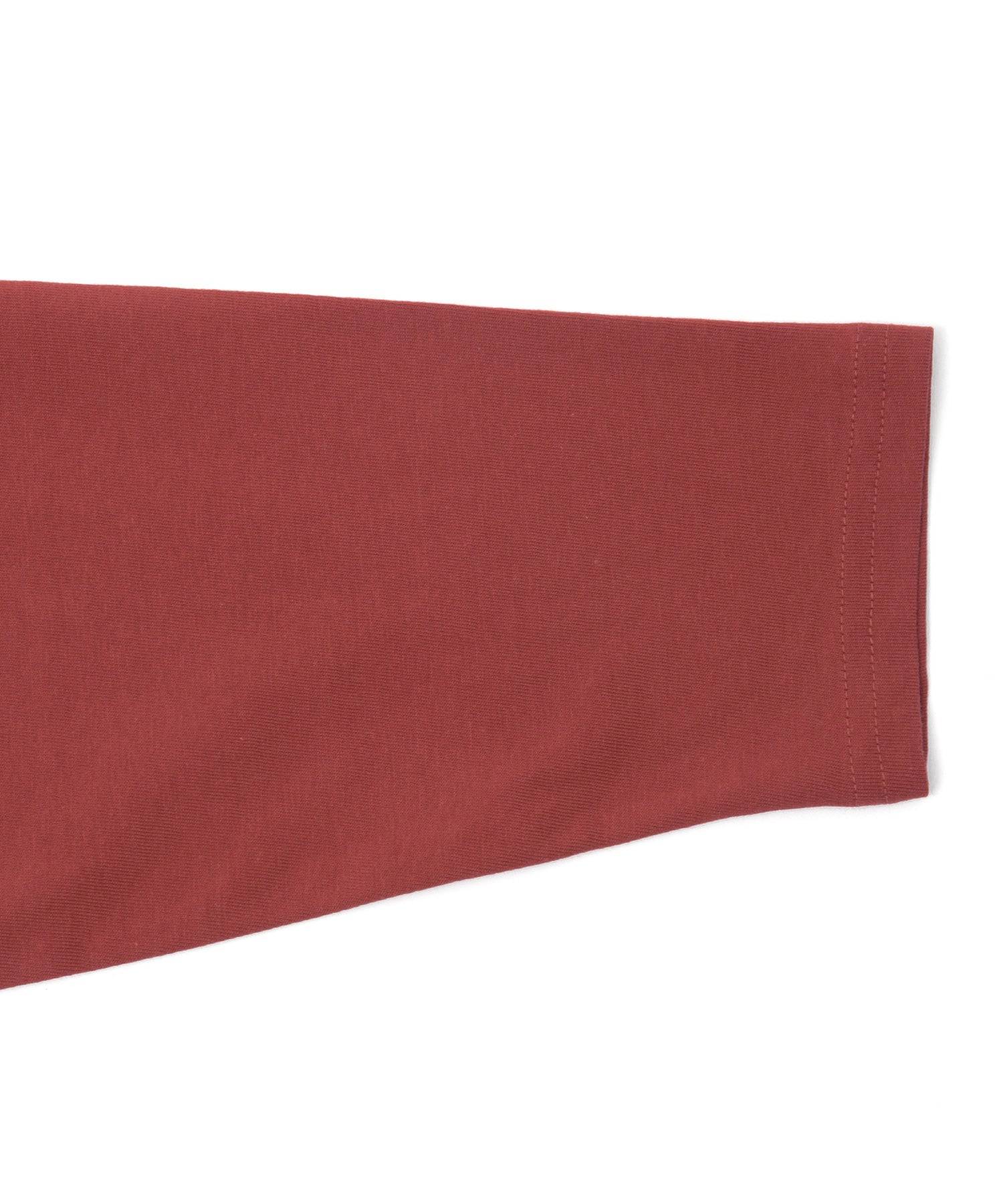 グラソス GLAZOS 【プチプラ】バック縦ロゴ長袖Tシャツ