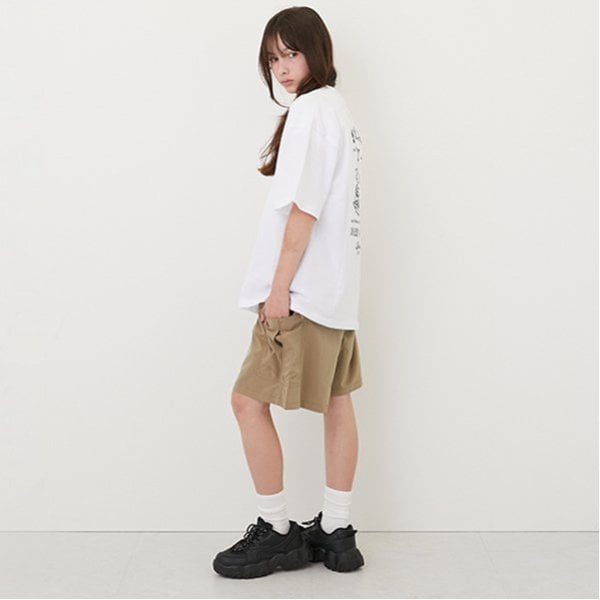 グラソス GLAZOS 【Easycare】ポリストレッチ・カーゴショーツ (コン) コン