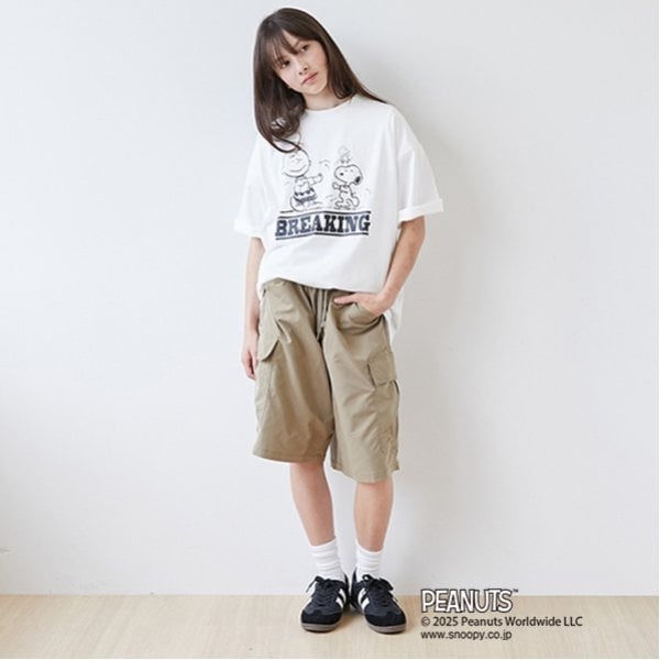 グラソス GLAZOS 【Easycare】ポリストレッチ・カーゴショーツ (コン) コン