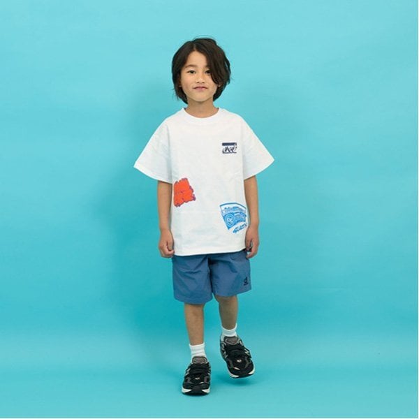 グラソス GLAZOS 【SKIT0LY】【ヘビーウェイト天竺】ランダムプリントTシャツ (コン) コン