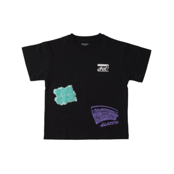 グラソス GLAZOS 【SKIT0LY】【ヘビーウェイト天竺】ランダムプリントTシャツ (コン) コン